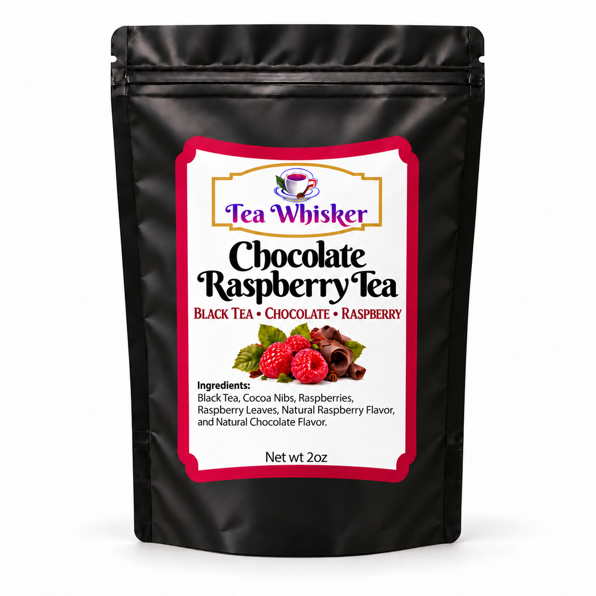 Chocolate Raspberry Tea 2 oz bag