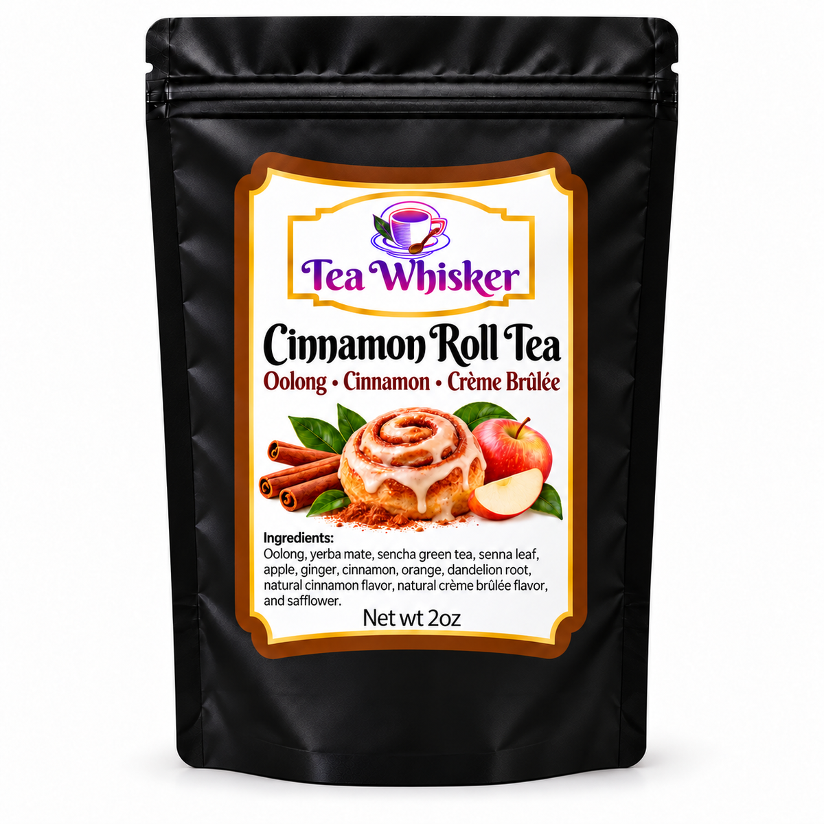 Cinnamon Roll Tea 2 oz bag