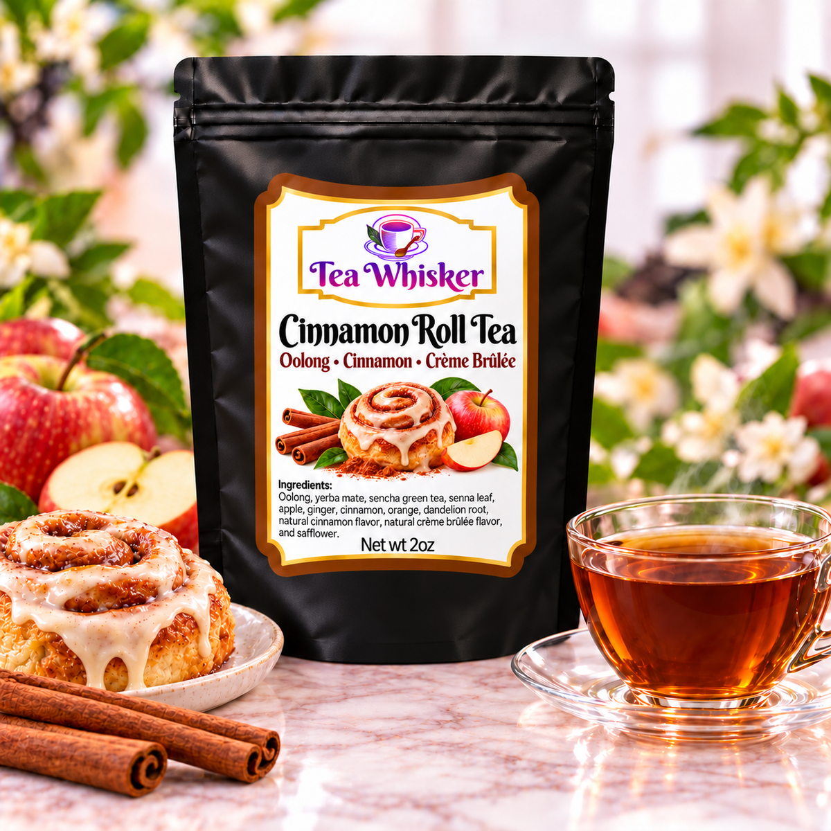 Cinnamon Roll Tea 2 oz hero