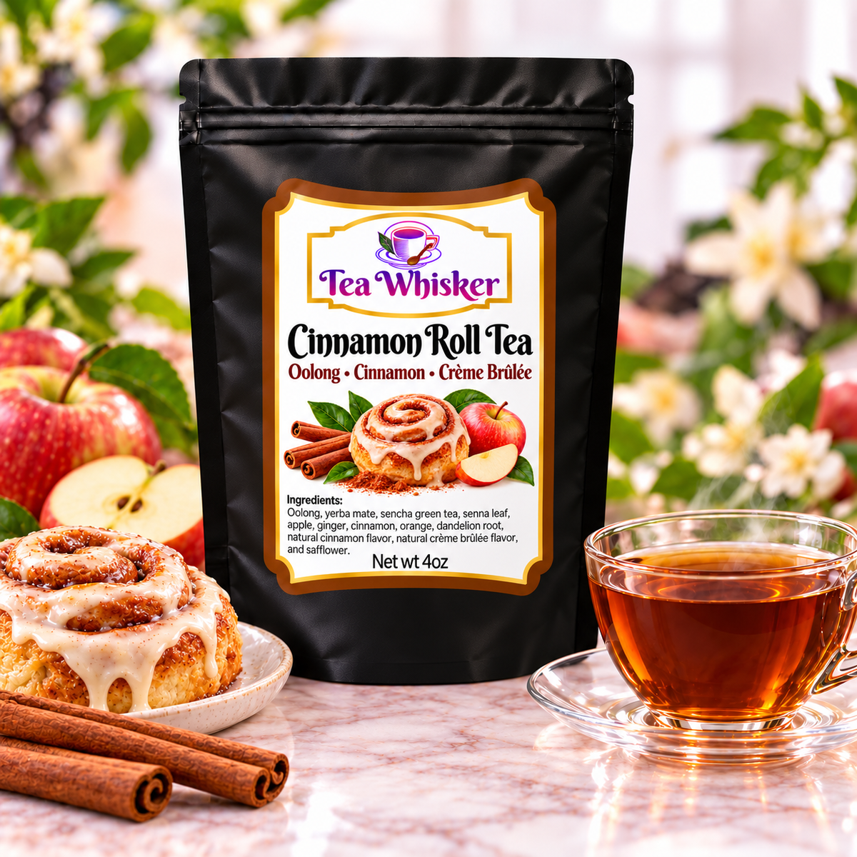 Cinnamon Roll Tea — hero product