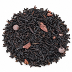 Dark Chocolate Cordial Cherry — loose leaf tea pile