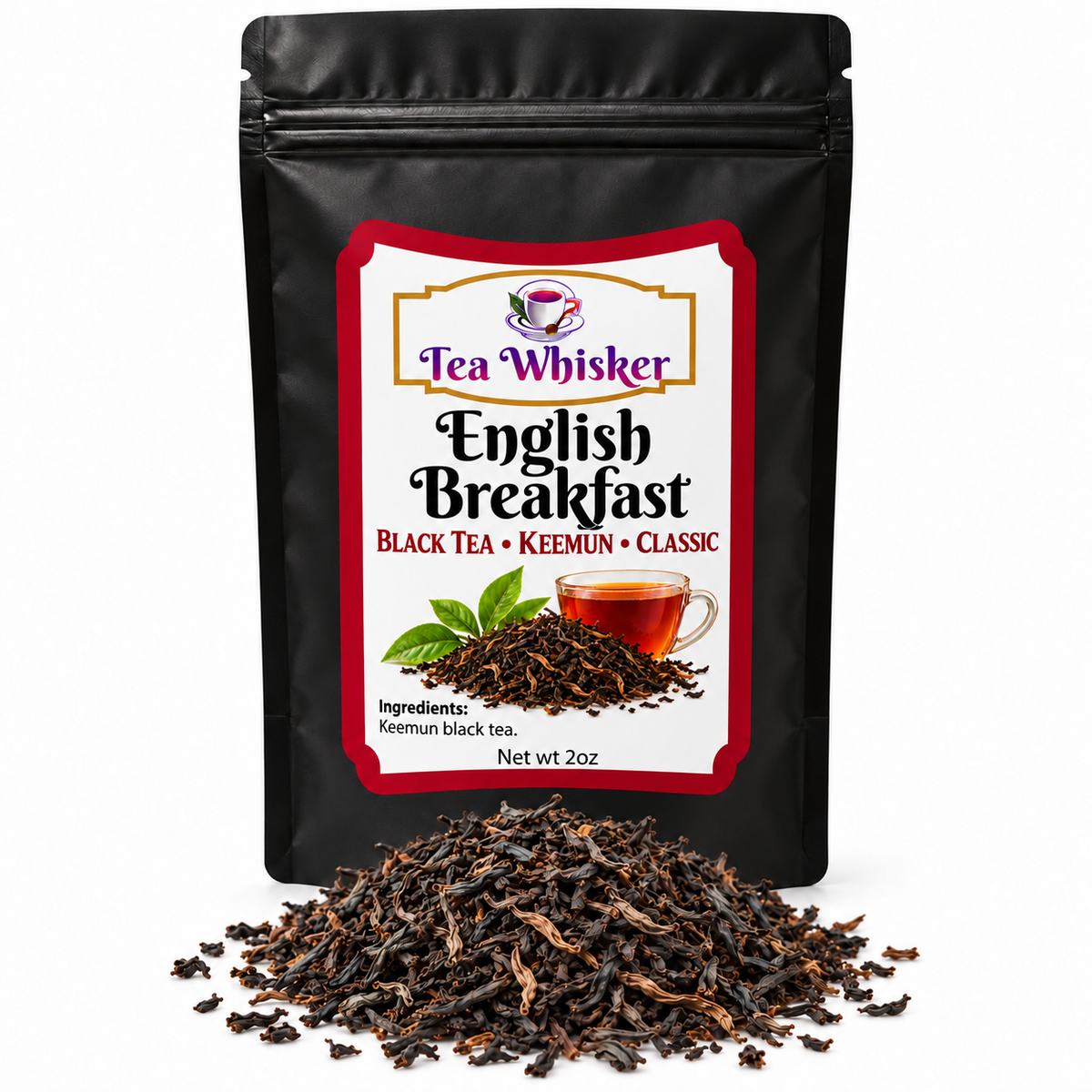 English Breakfast — 2 oz bag-with-tea
