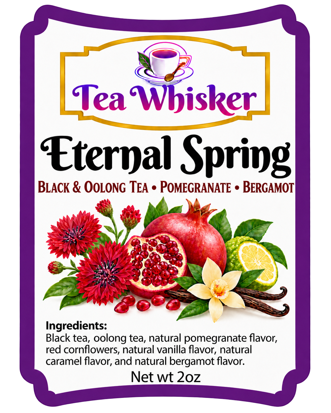 Eternal Spring — 2 oz label