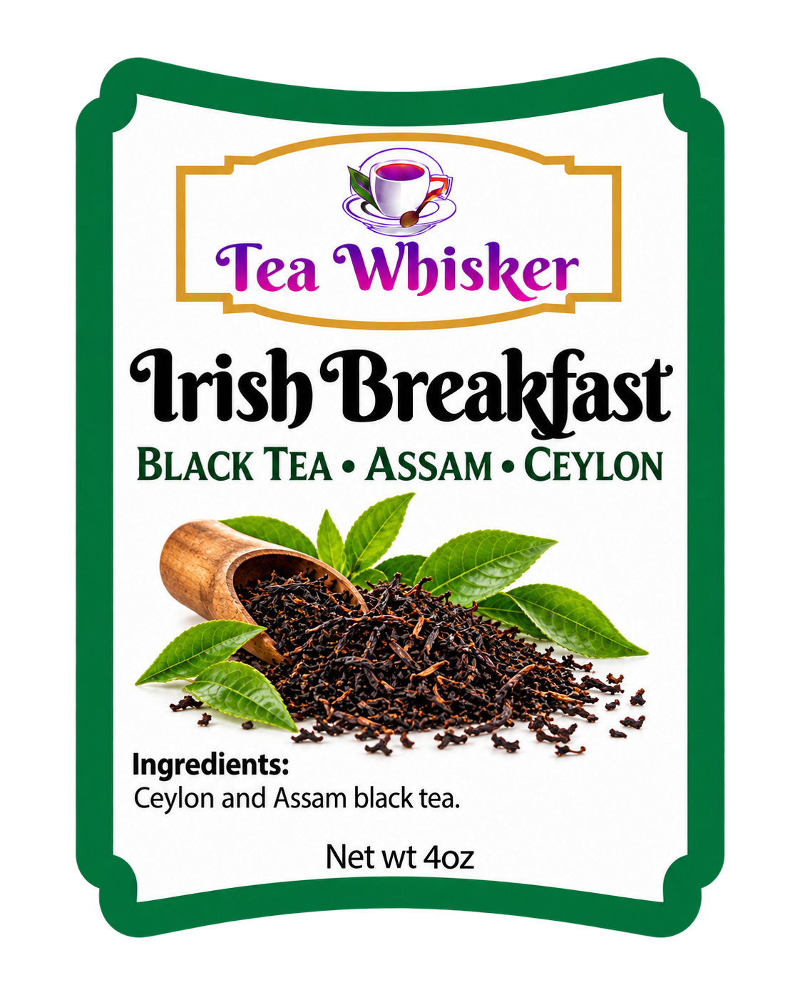 Irish Breakfast — label
