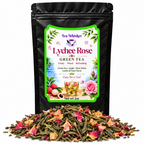 Lychee Rose Green Tea — 2 oz bag with tea