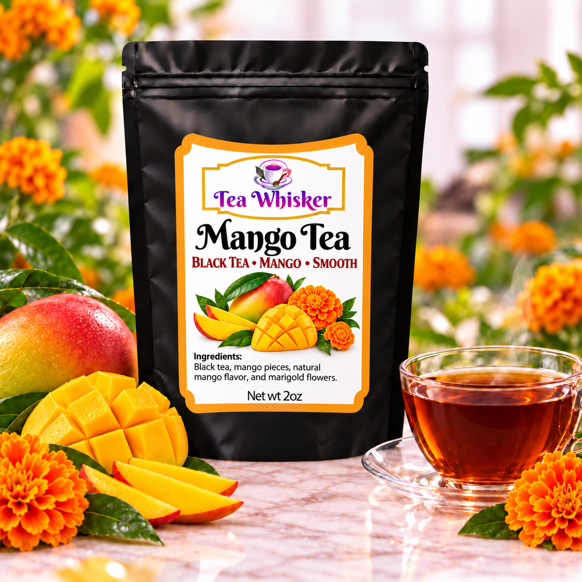 Mango Tea 2 oz hero