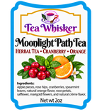 Moonlight Path Tea 2 oz label