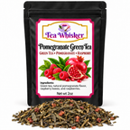 Pomegranate Green Tea 2 oz bag with tea