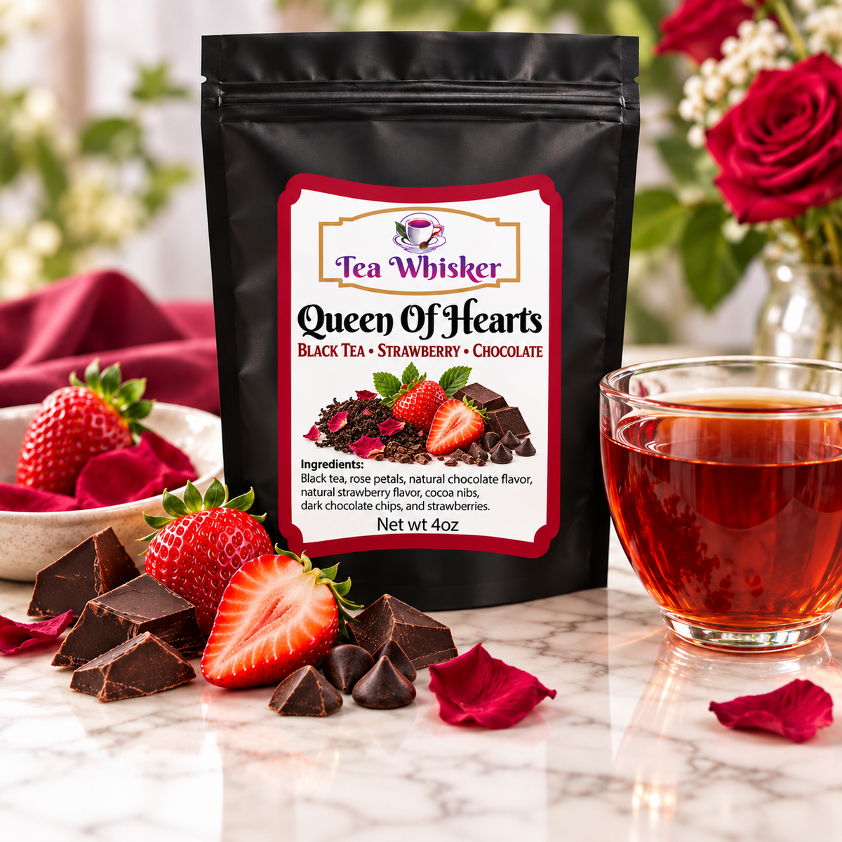 Tea Whisker Queen Of Hearts hero image