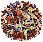 Sambucus Wine Tea loose tea blend on white