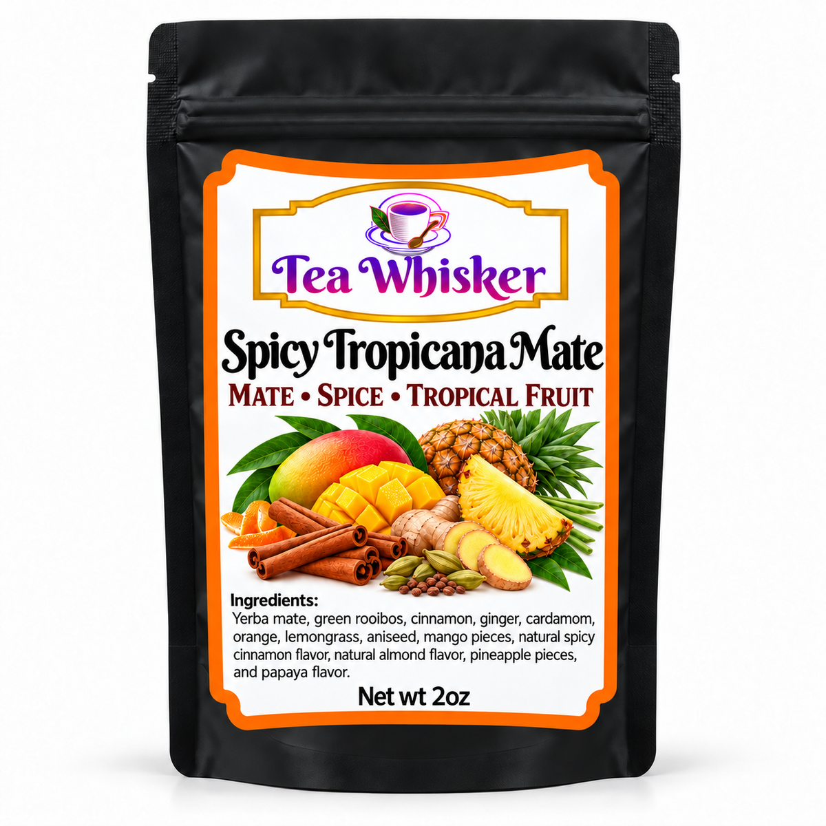 Spicy Tropicana Mate 2 oz bag-alone