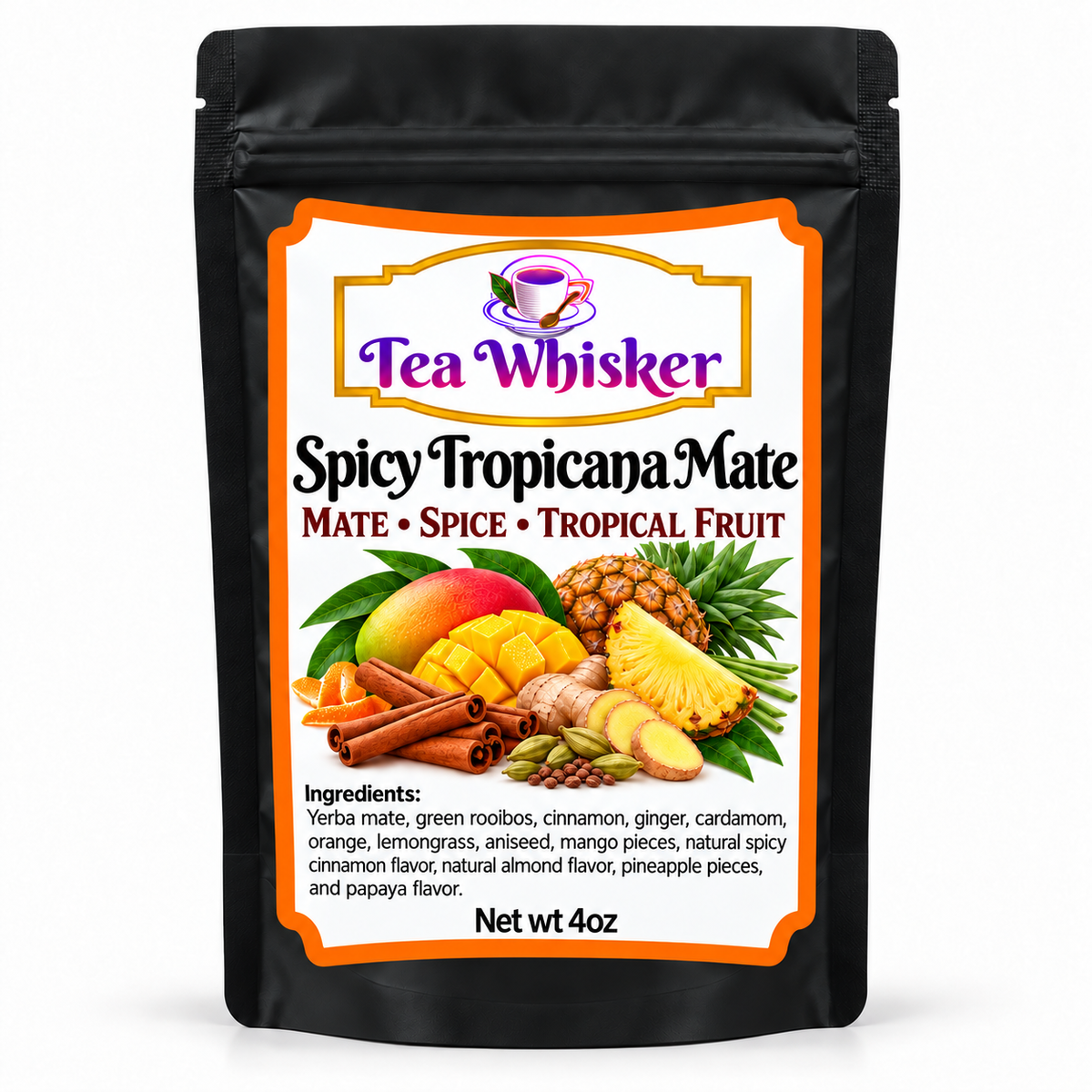 Spicy Tropicana Mate 4 oz bag-alone
