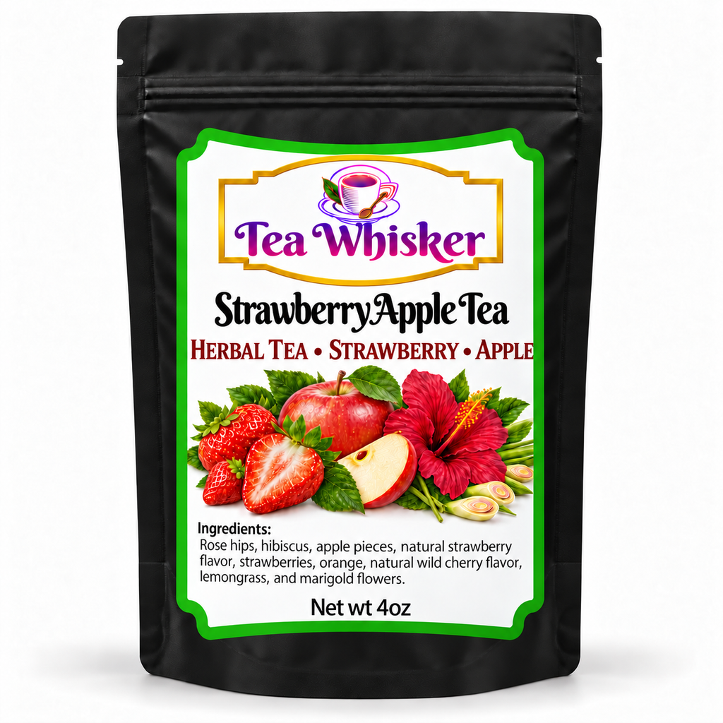 Strawberry Apple Tea 4 oz bag-alone