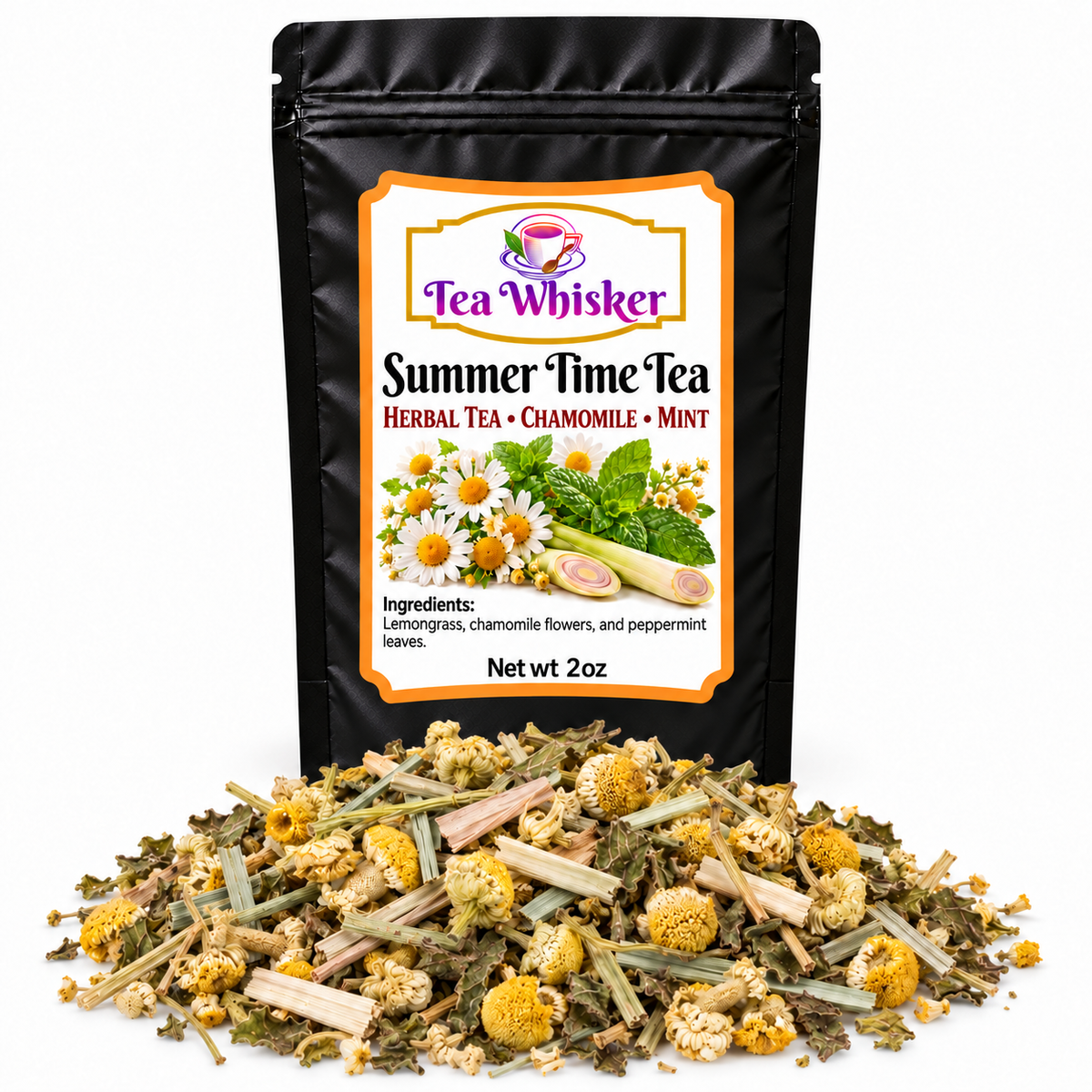 Summer Time Tea 2 oz bag-with-tea