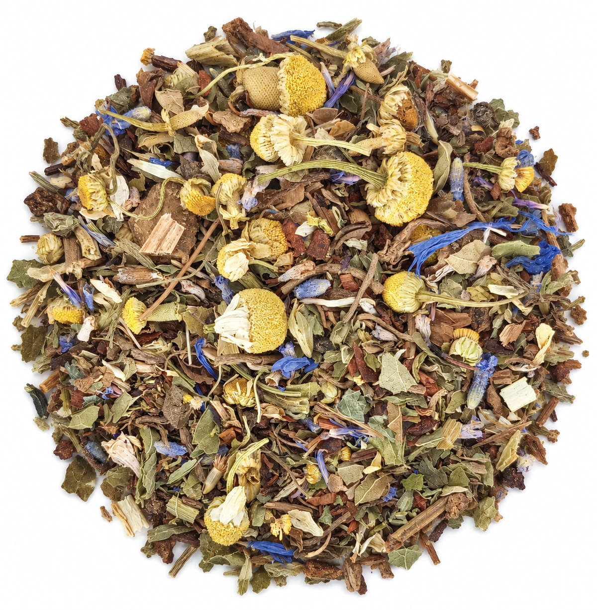 Sweet Dreams loose tea blend on white