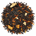 Vanilla Coconut Tea loose tea blend on white